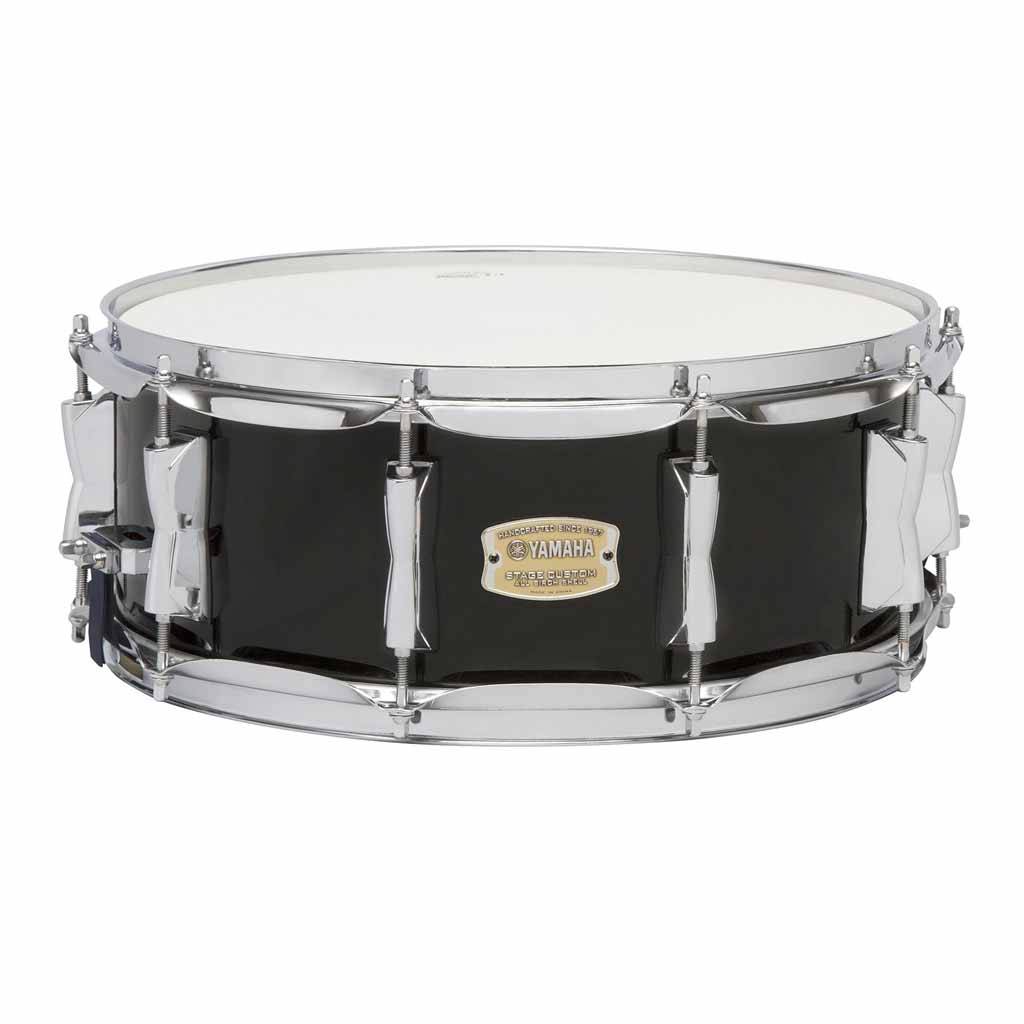 Yamaha SBS-1455 Stage Custom Birch 14"x5.5" Snare Drum in Raven Black