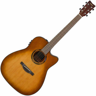 Yamaha TAG1 C Dreadnought TransAcoustic Guitar in Sand Burst