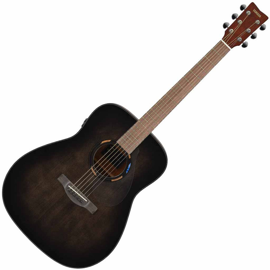 Yamaha TAG1E Dreadnought TransAcoustic Guitar in Translucent Black