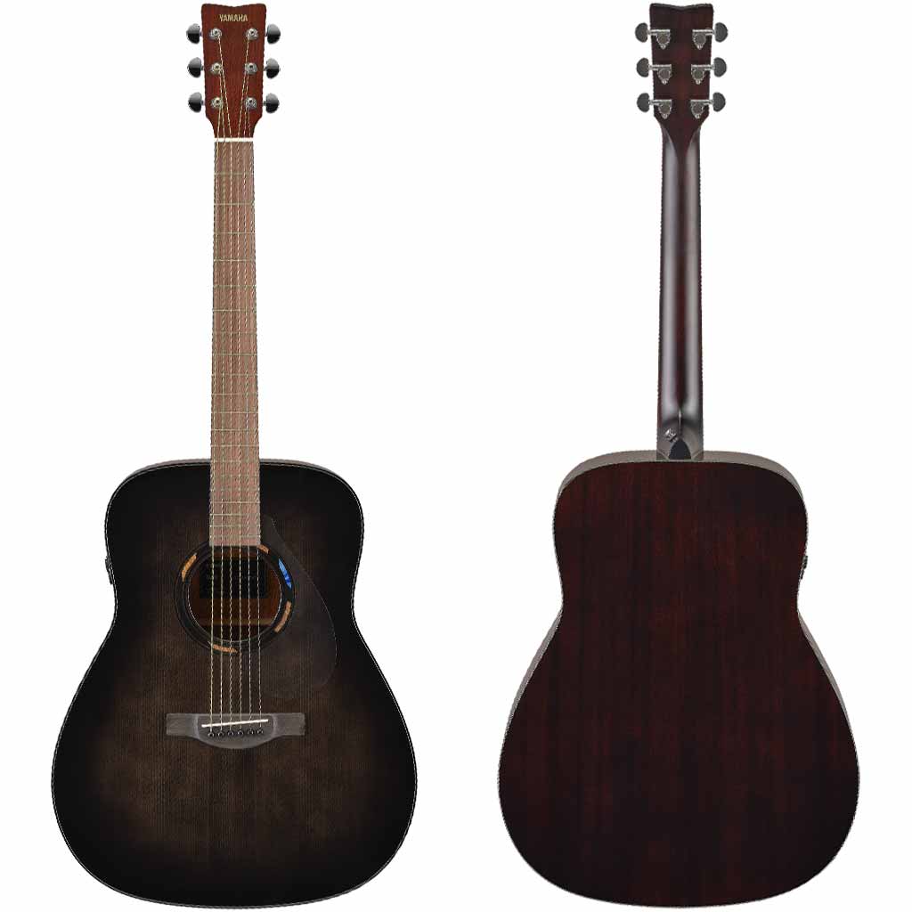 Yamaha TAG1E Dreadnought TransAcoustic Guitar in Translucent Black