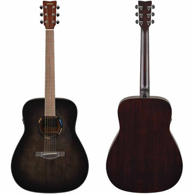 Yamaha TAG1E Dreadnought TransAcoustic Guitar in Translucent Black