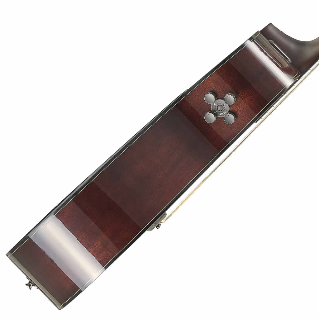 Yamaha TAS1 C Concert TransAcoustic Guitar in Sand Burst