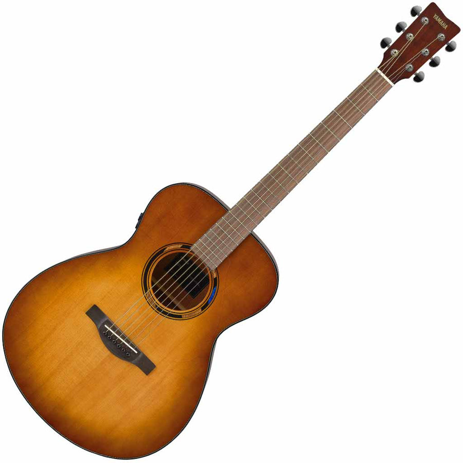 Yamaha TAS1E Concert TransAcoustic Guitar in Sand Burst