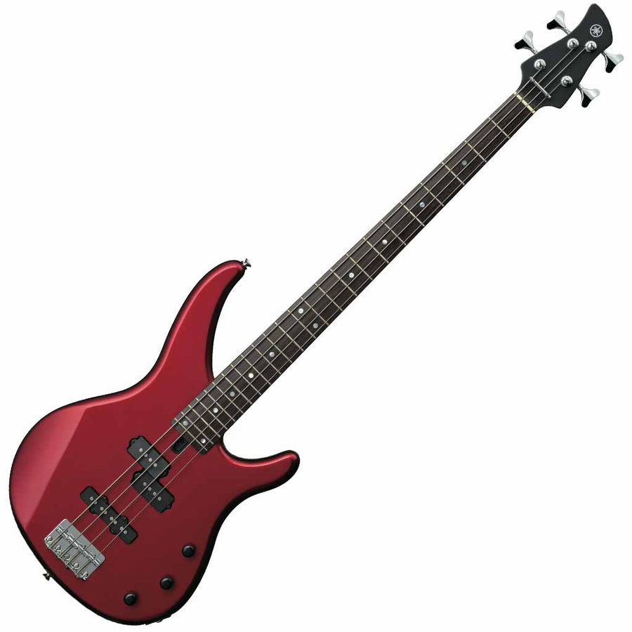 Yamaha TRBX174 4-String Bass Guitar in Red Metallic