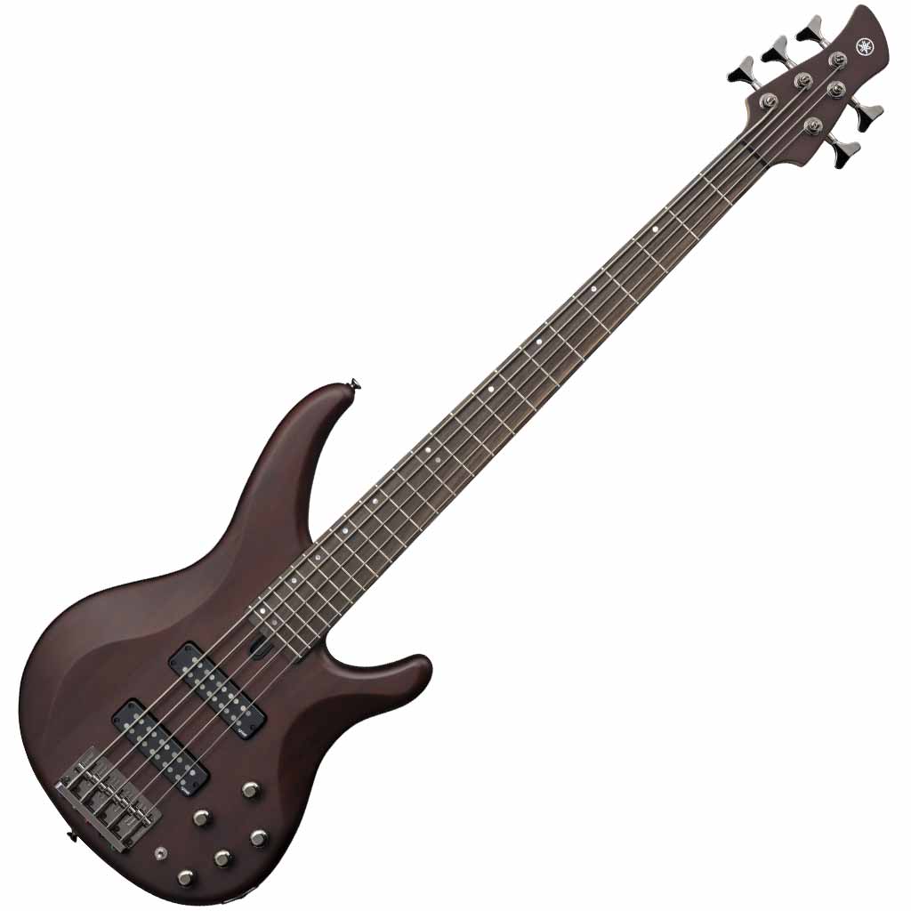 YAMAHA TRBX505 5弦ベース Yamaha TRBX505 5-String Bass Guitar - Translucent Brown Yamaha
