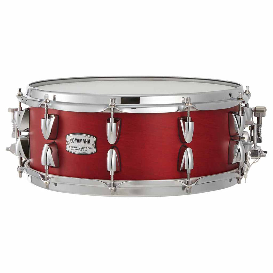 Yamaha TMS-1455 Tour Custom 14"x5.5" Snare Drum in Butterscotch Satin