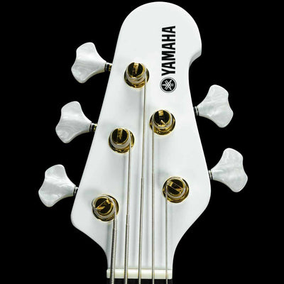 Yamaha BBNE2 Nathan East Signature Model 5-String Bass Guitar in White