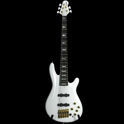 Yamaha BBNE2 Nathan East Signature Model 5-String Bass Guitar in White