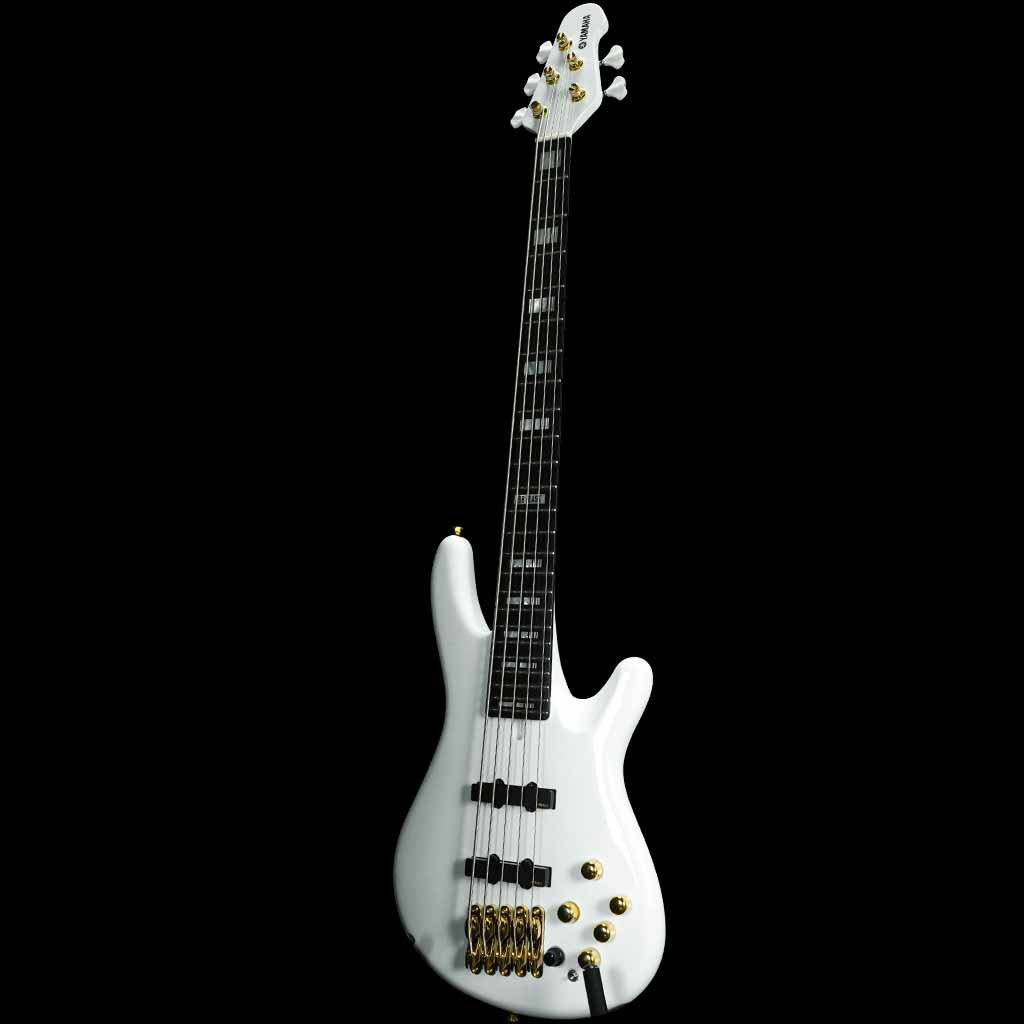 Yamaha BBNE2 Nathan East Signature Model 5-String Bass Guitar in White