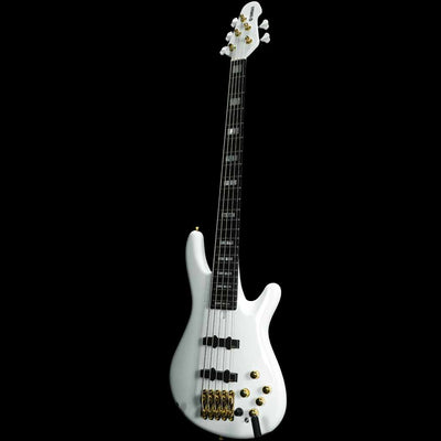 Yamaha BBNE2 Nathan East Signature Model 5-String Bass Guitar in White