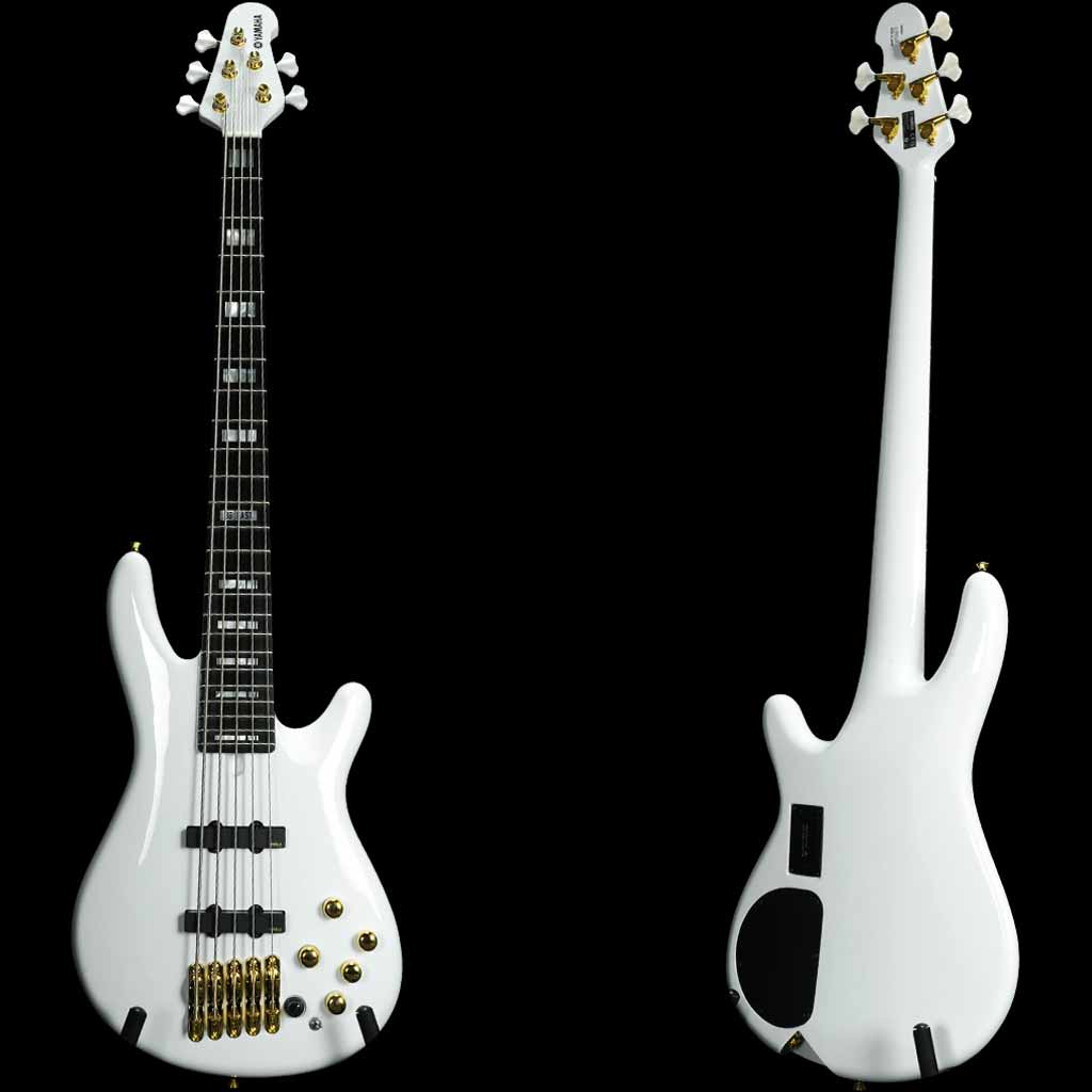 Yamaha BBNE2 Nathan East Signature Model 5-String Bass Guitar in White