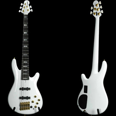 Yamaha BBNE2 Nathan East Signature Model 5-String Bass Guitar in White