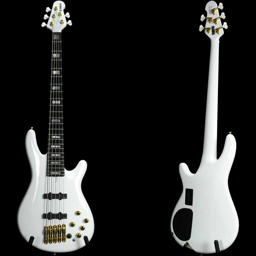 Yamaha BBNE2 Nathan East Signature Model 5-String Bass Guitar in White