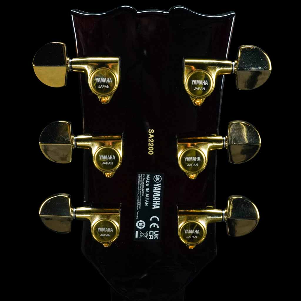 Yamaha SA2200 Semi-Hollow Electric Guitar in Brown Sunburst