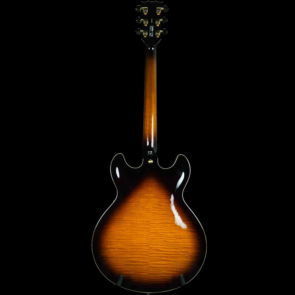 Yamaha SA2200 Semi-Hollow Electric Guitar in Brown Sunburst