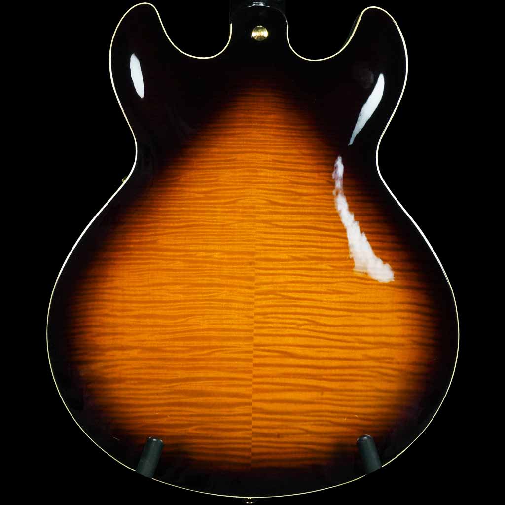 Yamaha SA2200 Semi-Hollow Electric Guitar in Brown Sunburst