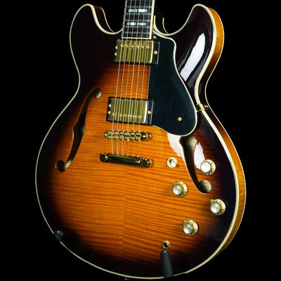 Yamaha SA2200 Semi-Hollow Electric Guitar in Brown Sunburst