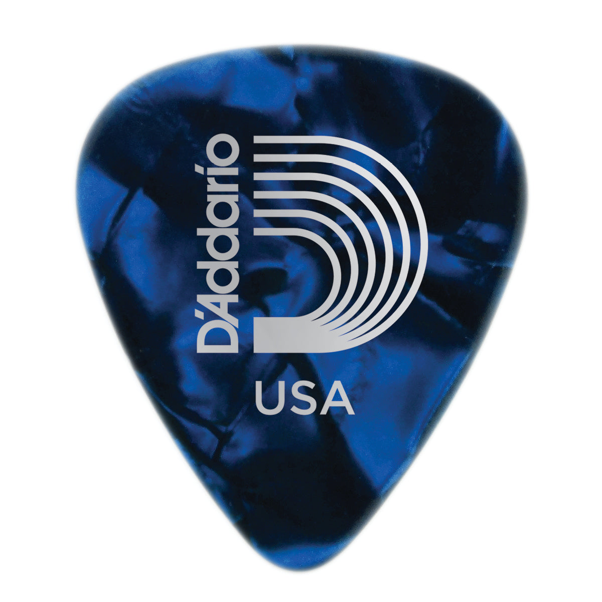 D'Addario Blue Pearl Celluloid Picks 10 Pack