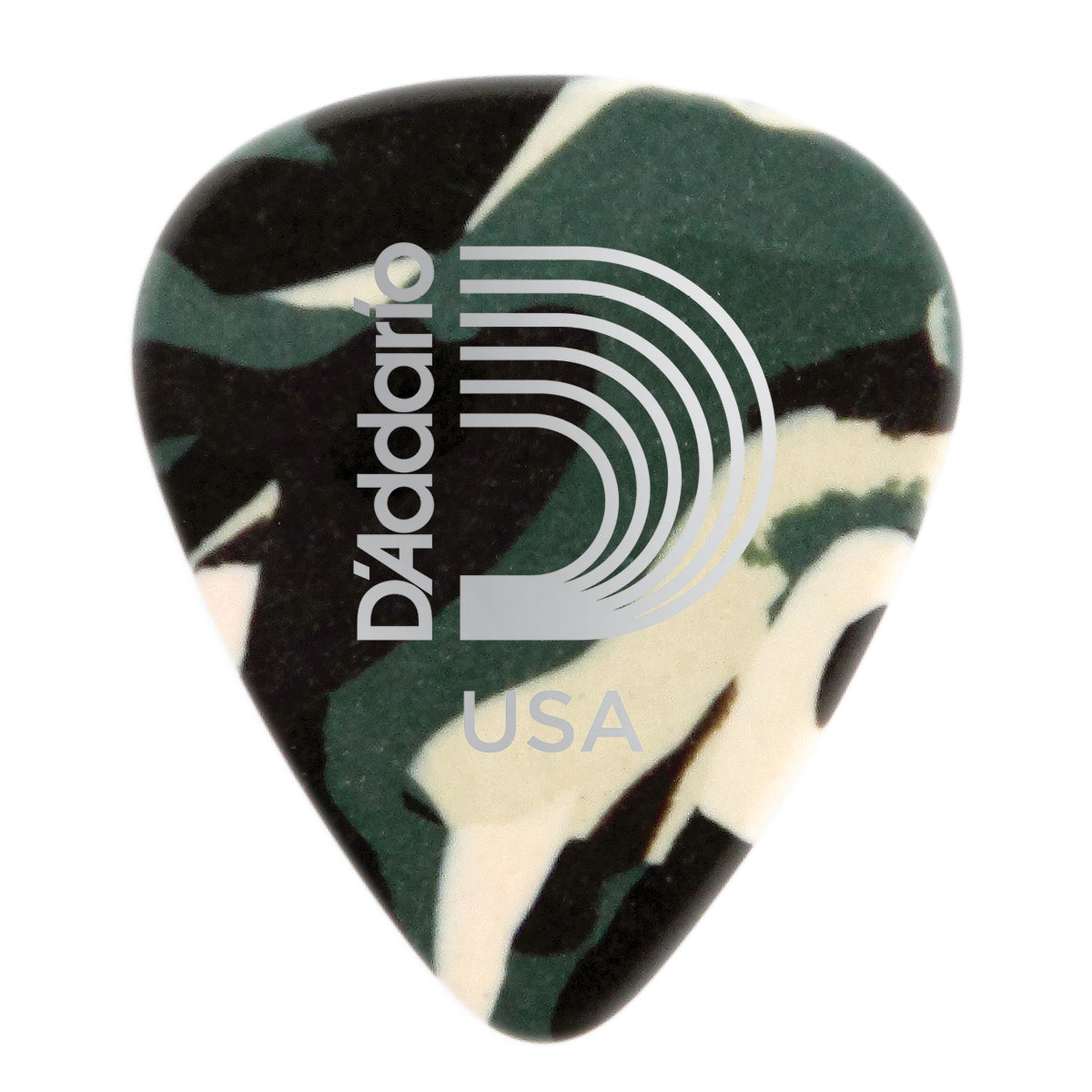 D'Addario Camoflauge Celluloid Picks 10 Pack