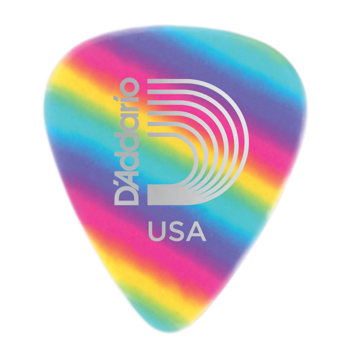 D'Addario Rainbow Celluloid Picks 10 Pack
