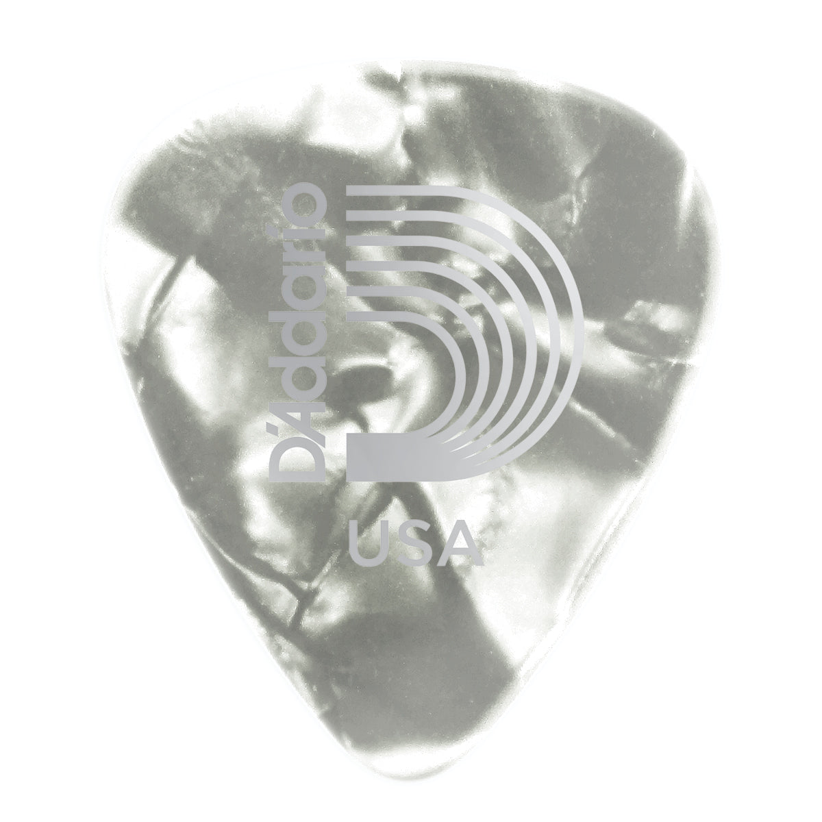 D'Addario White Pearl Celluloid Picks 10 Pack