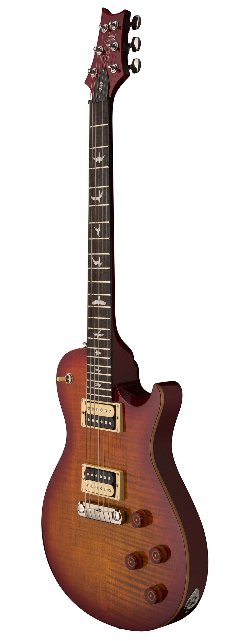 Paul Reed Smith SE 245 Cherry Sunburst Paul Reed Smith Electric Guitar The SE 245 is the answer for players who grew up using short scale, single-cutaway guitars. The 24.5” scale length