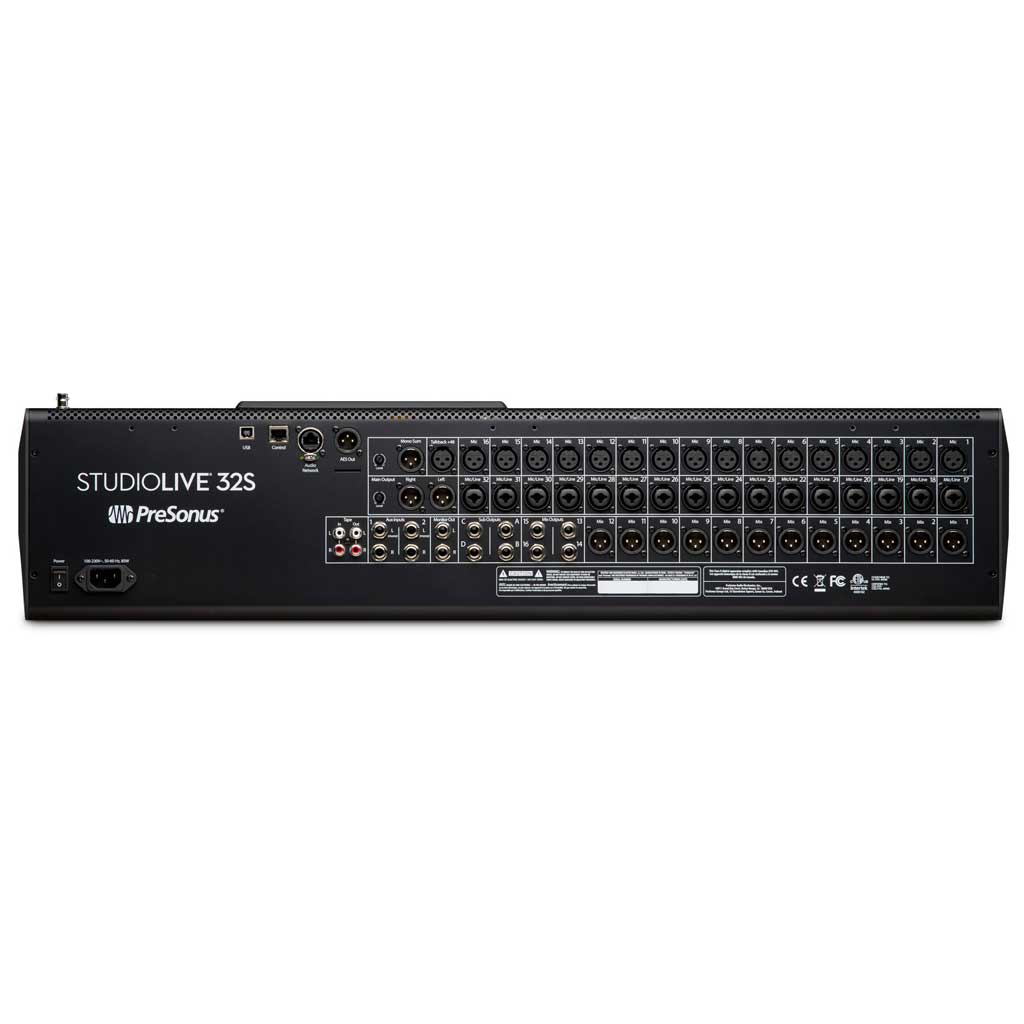 PreSonus StudioLive 32S 32-Channel Digital Mixer and USB Audio Interface