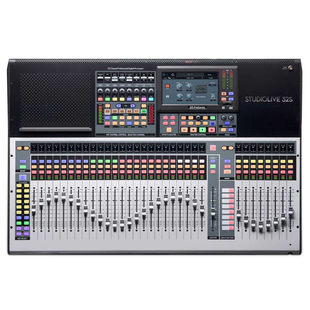 PreSonus StudioLive 32S 32-Channel Digital Mixer and USB Audio Interface