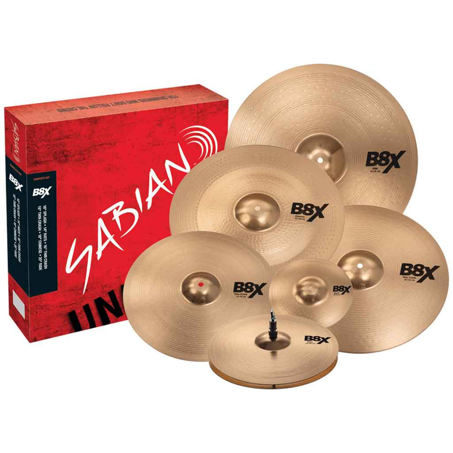 Sabian B8X The Complete Cymbal Set