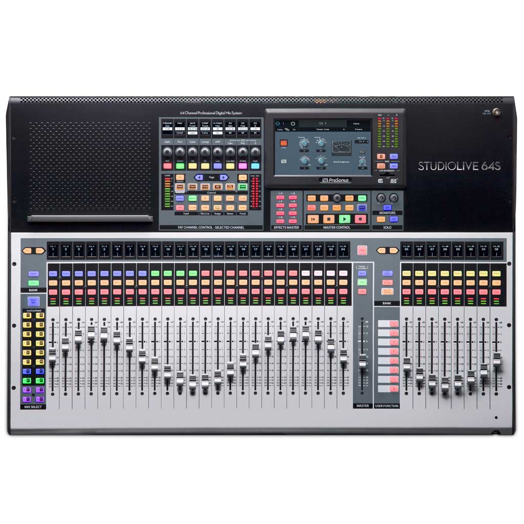 PreSonus StudioLive 64S 64-Channel Digital Mixer and USB Audio Interface