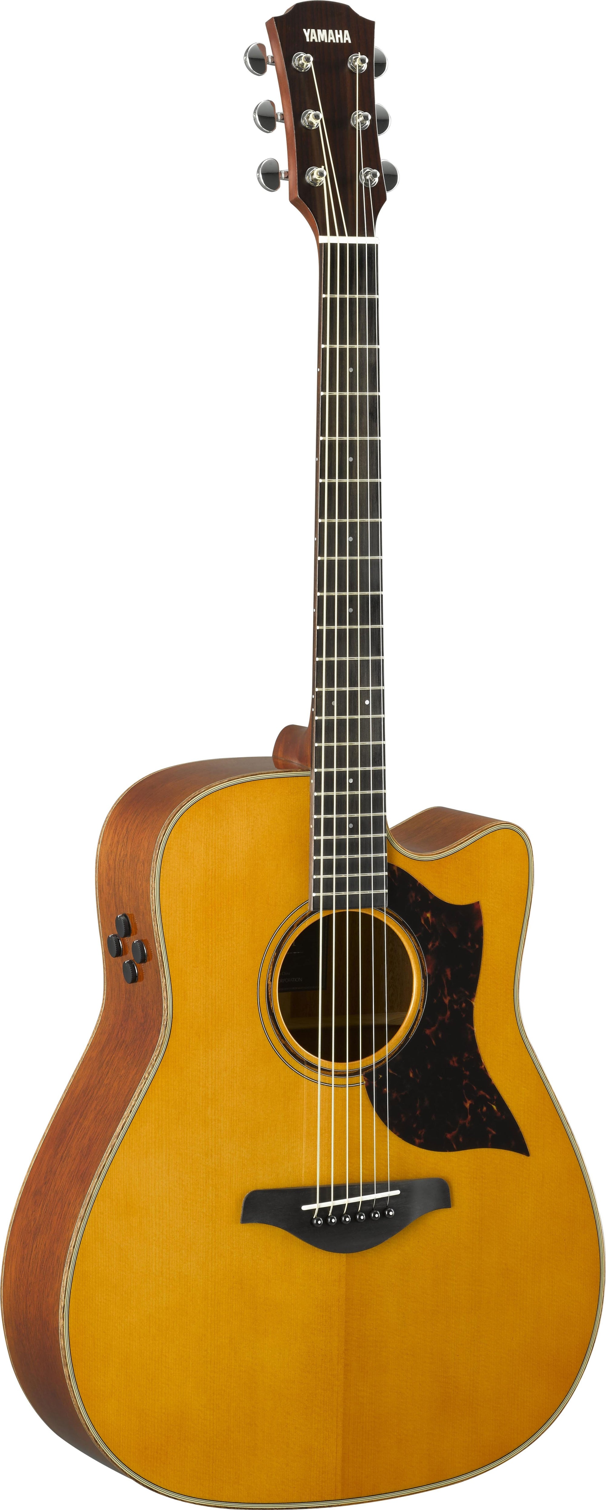 Yamaha A3M Vintage Natural Acoustic Electric Guitar Yamaha
