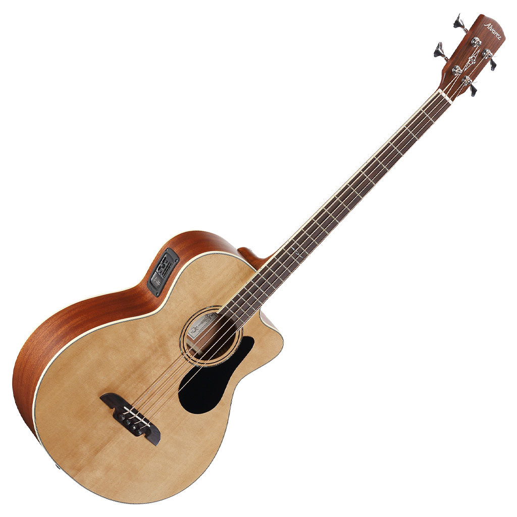 Alzarez AB60CE Artist 60 Series Acoustic Electric Bass Guitar in Natural Gloss Finish