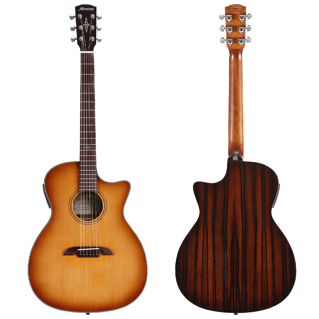 Alvarez AGE95CE Artist Elite Series Grad Auditorium Acoustic Electric Guitar in Shadowburst Gloss