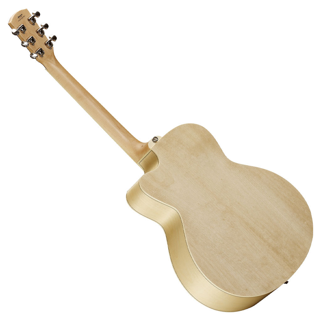 Alvarez AJ80CE Artist 80 Series Jumbo Acoustic Electric Guitar in Natural Gloss