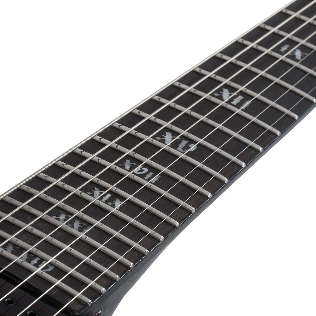 Schecter E-7 Apocalypse 7-String Electric Guitar in Red Reign