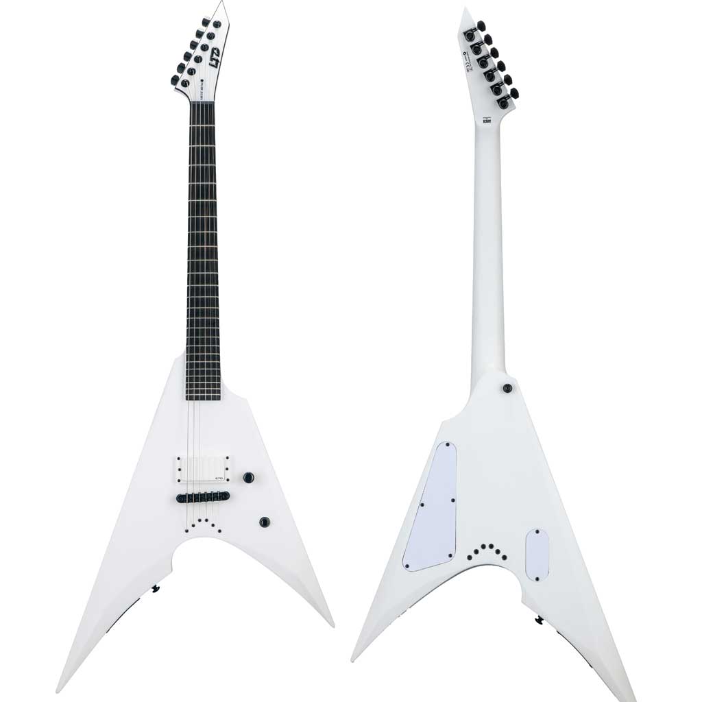 ESP LTD Arctic Metal Arrow NT Snow White Satin