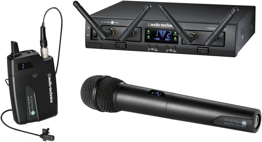 Audio Technica System 10 Pro Digital 2.4 GHz ATW-13 Wireless Microphone System