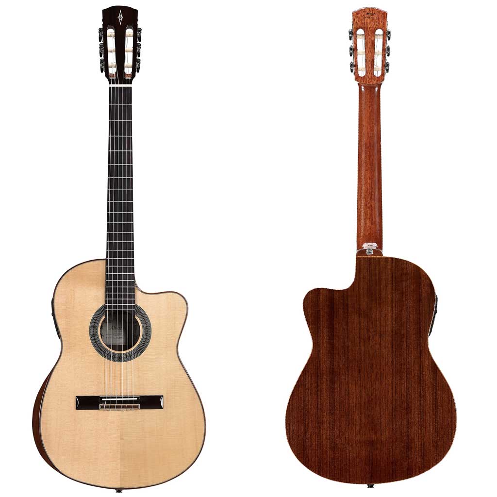 Alvarez CC7HCEAR Cadiz Hybrid Classical Guitar w/Armrest and Electronics