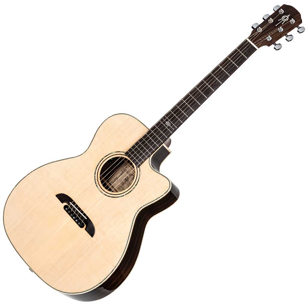 Alvarez-Yairi FY70CE Yairi Standard Folk/OM Acoustic Electric Guitar - Natural Gloss