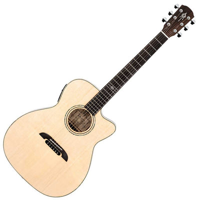 Alvarez-Yairi FY70CE Yairi Standard Folk/OM Acoustic Electric Guitar - Natural Gloss