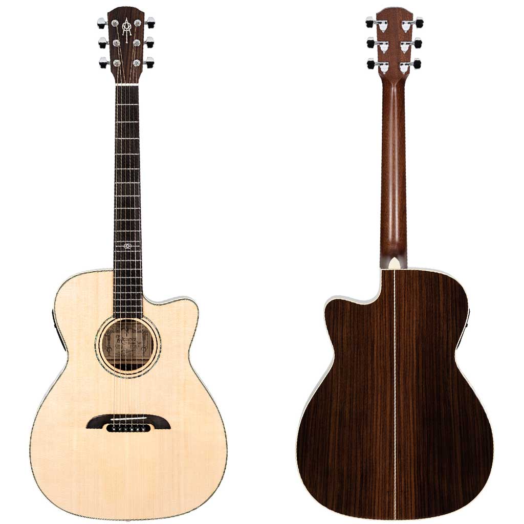 Alvarez-Yairi FY70CE Yairi Standard Folk/OM Acoustic Electric Guitar - Natural Gloss