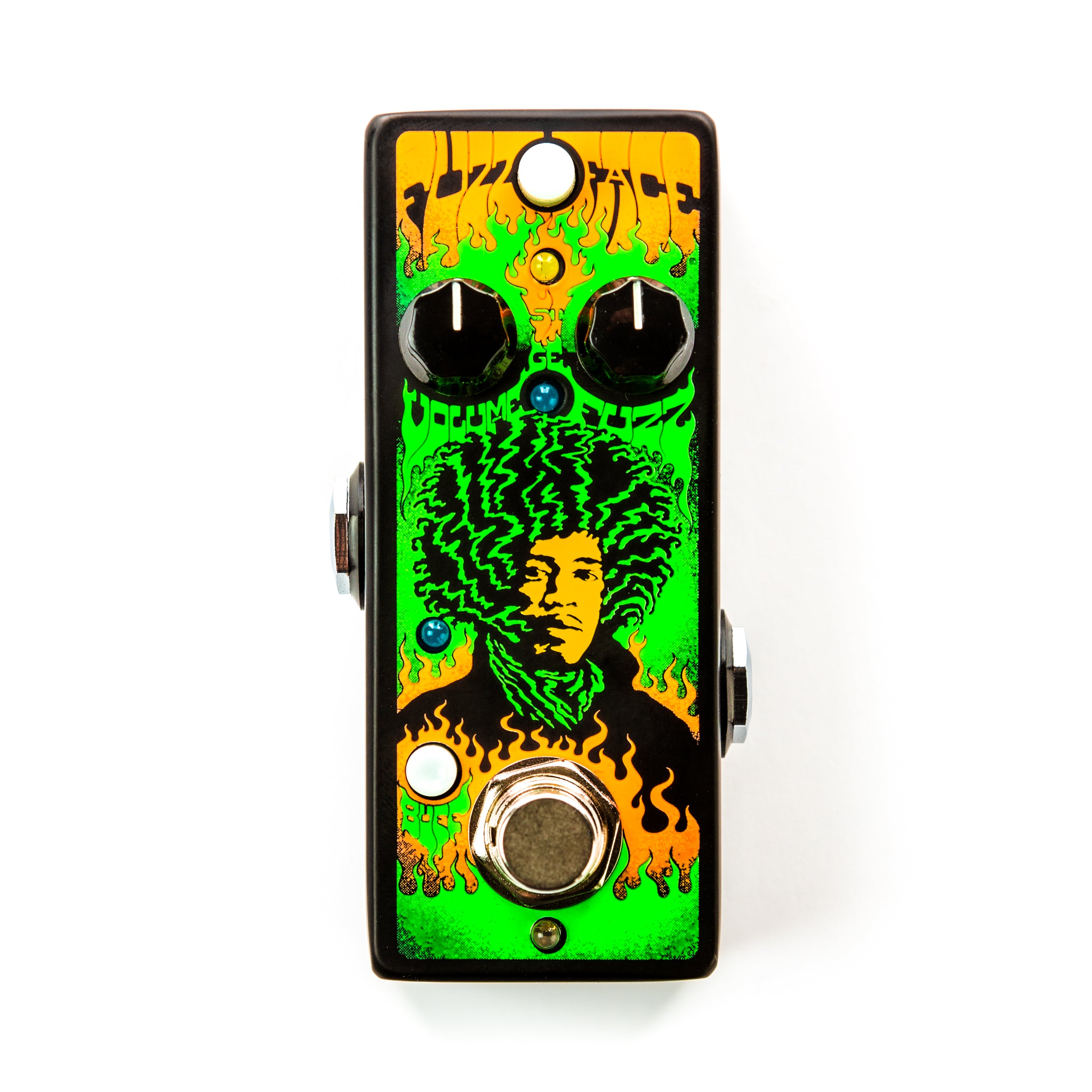 Dunlop Authentic Hendrix '68 Shrine Series Fuzz Face Distortion Pedal Jim Dunlop Effects Pedal This special edition of the Fuzz Face Distortion pays tribute to the legendary Jimi Hendrix with a custom