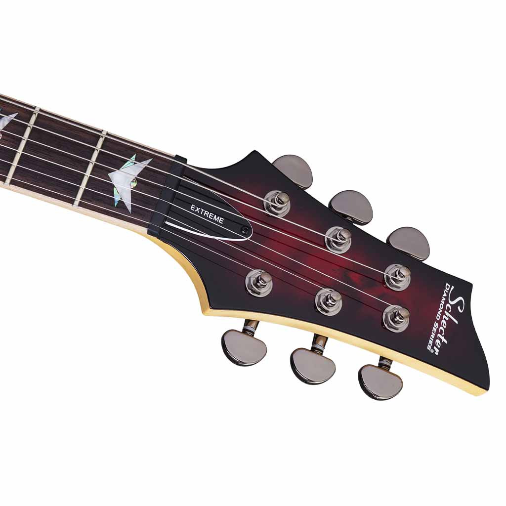 Schecter Banshee 6 Extreme Electric Guitar in Black Cherry Burst