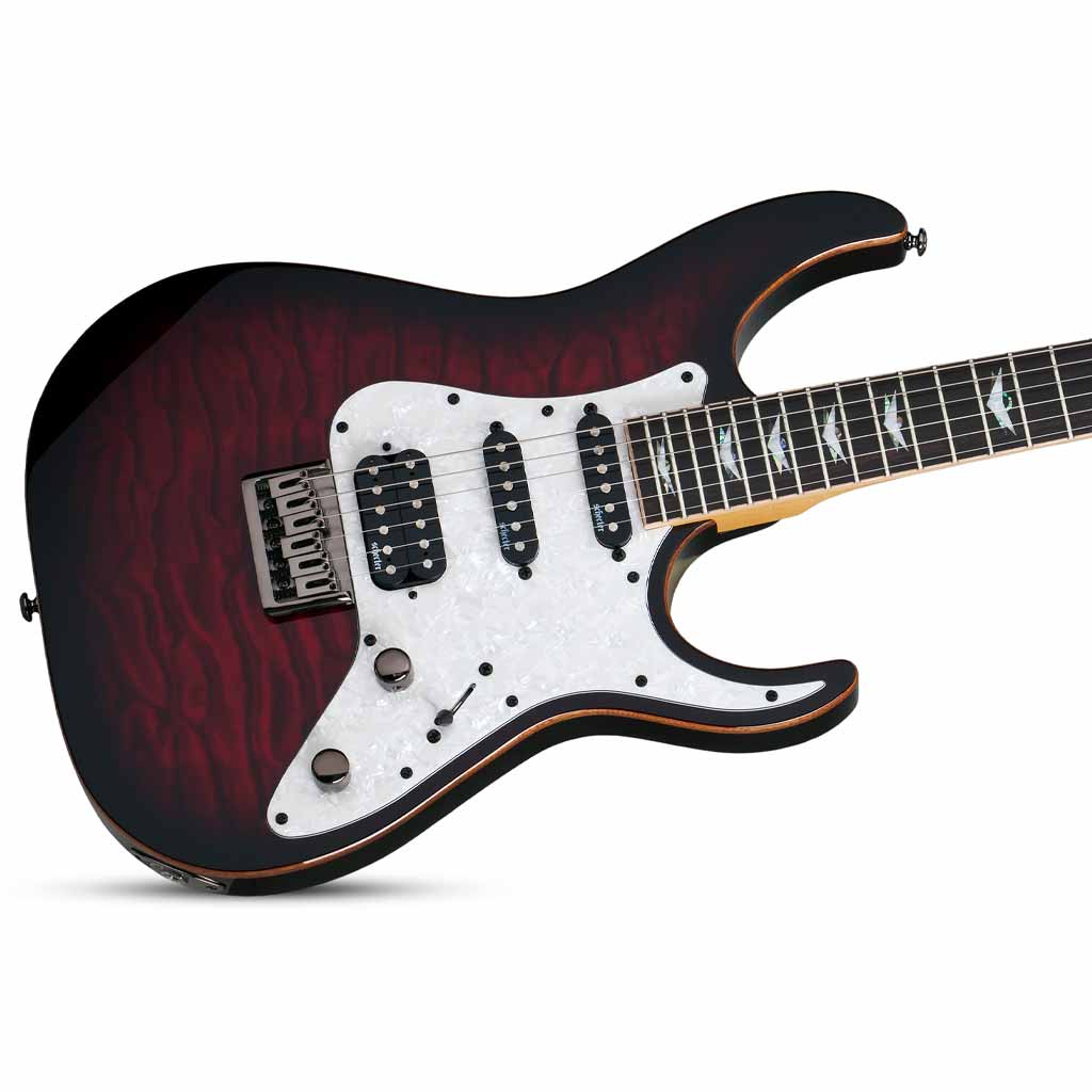 Schecter Banshee 6 Extreme Electric Guitar in Black Cherry Burst
