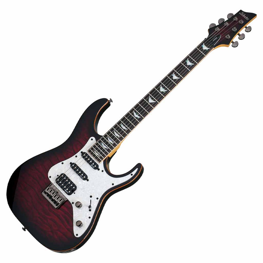 Schecter Banshee 6 Extreme Electric Guitar in Black Cherry Burst