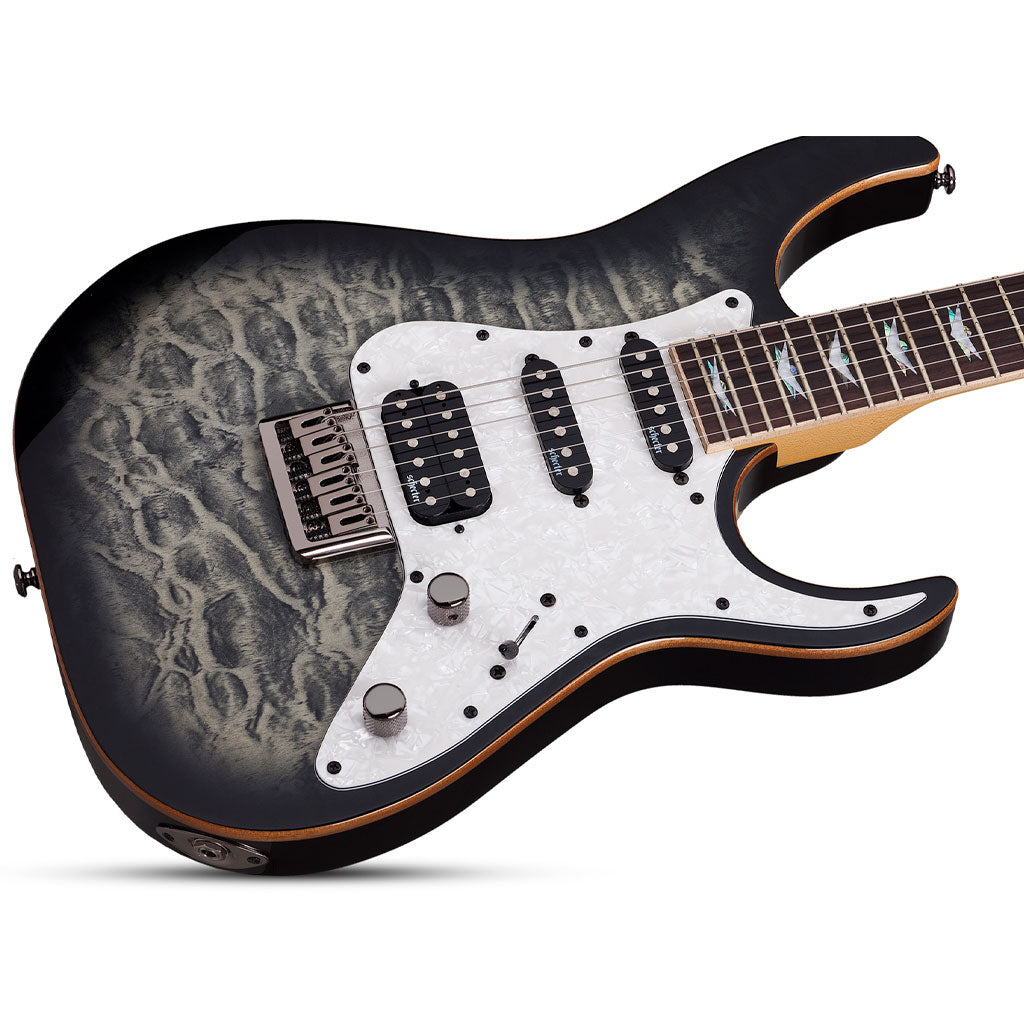 Schecter Banshee 6 Extreme Electric Guitar in Charcoal Burst