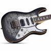 Schecter Banshee 6 FR Extreme Electric Guitar with Floyd Rose in Charcoal Burst