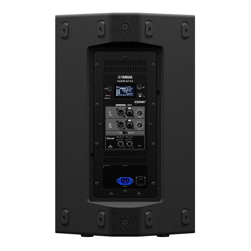 Yamaha DZR12-D 12" Powered Loudspeaker Equipped with Dante