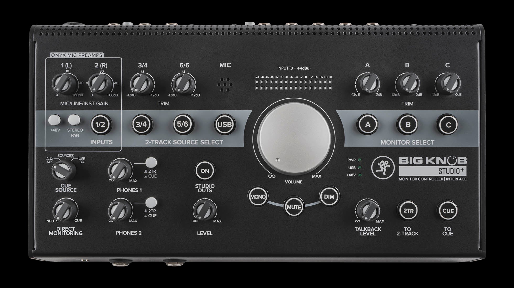 Mackie Big Knob Studio+ 4x3 Monitor Controller and Interface