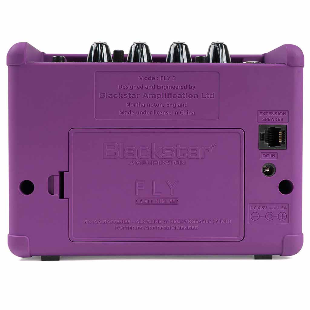 Blackstar Fly 3 Mini Guitar Amplifier in Purple